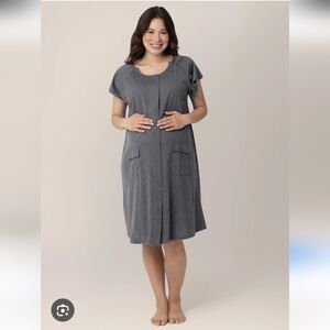 Kindred Bravely Universal Labor & Delivery Gown Size 1X-2X NWT